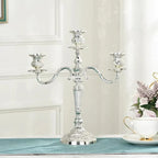 Taper Candle Candelabra Adjustable Arms & Weighted Base