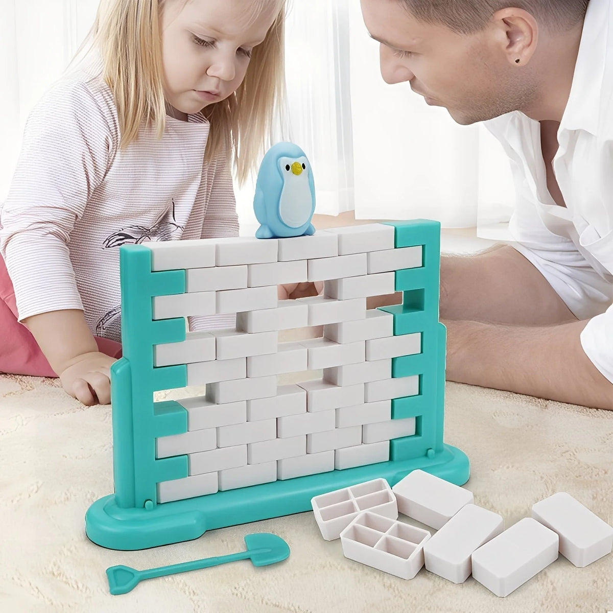 Tapping Game Penguin Skill-Building Portable