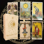 Tarot Deck 78-Card Traditional Artwork & Guidebook