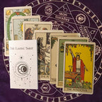 Tarot Deck 78-Card Traditional Artwork & Guidebook