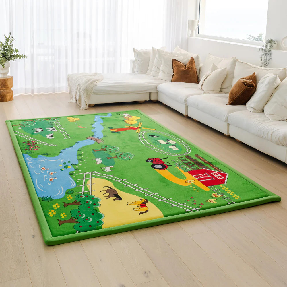 Tatami Play Mat Soft-Touch High-Density 1.38-Inch Stain-Resistant