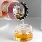 Tea Infuser Bottle Double-Wall Insulated Built-In Strainer