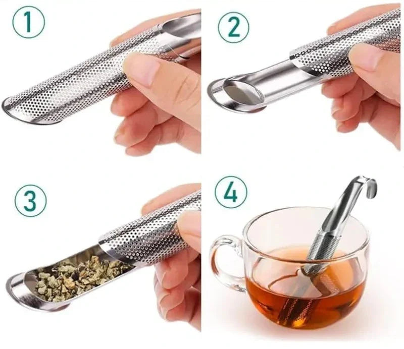 Tea Infuser Stainless Steel Ultra-Fine Mesh Portable