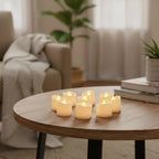 Tea Lights Flameless LED Warm Flicker Battery-Operated