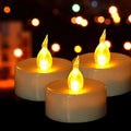 Tea Lights Flameless LED Warm Flicker Set of 6