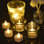 Tea Lights Flameless LED Warm Flicker Set of 6