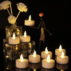 Tea Lights Flameless LED Warm Flicker Set of 6