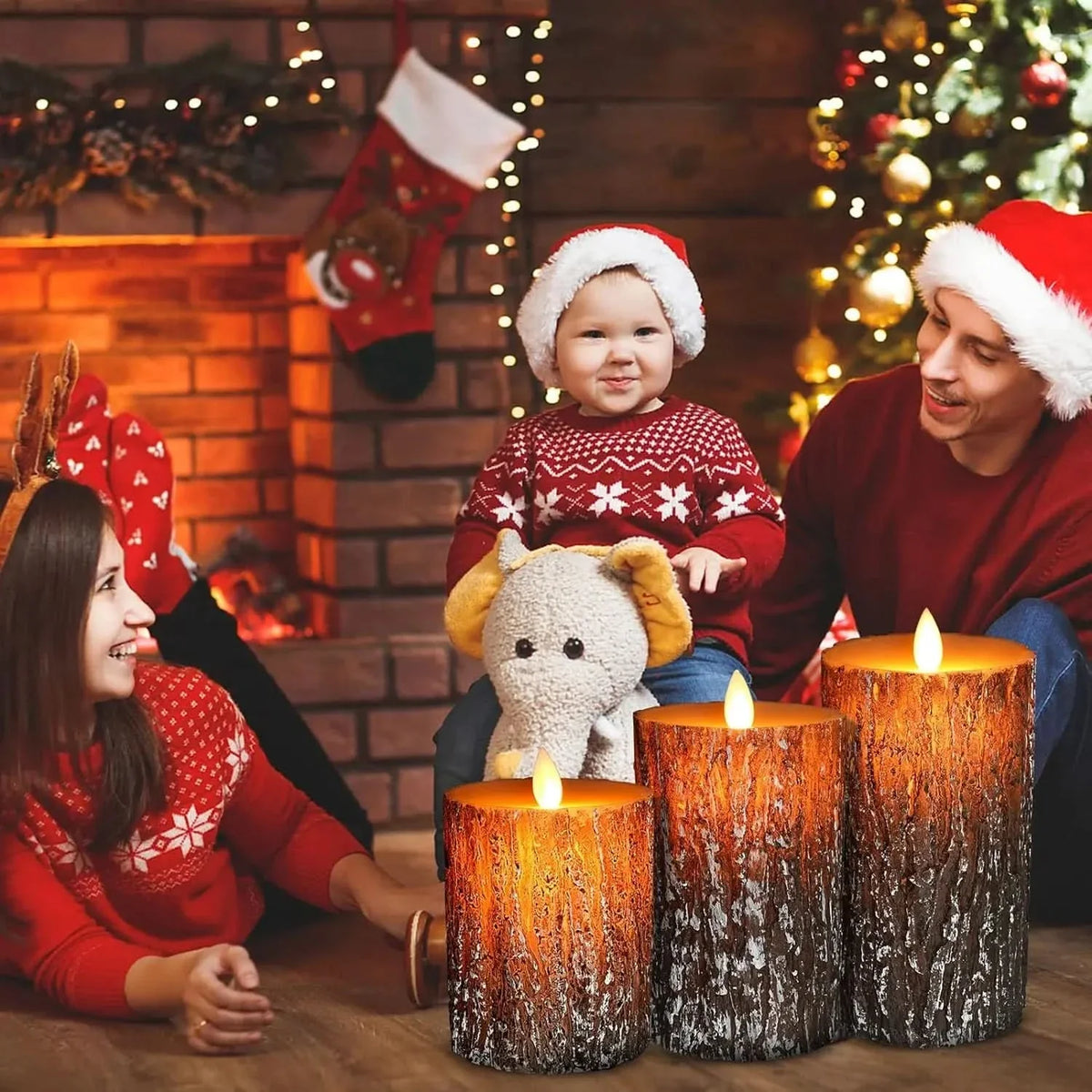 Tea Lights Flameless LED Warm White Battery-Powered