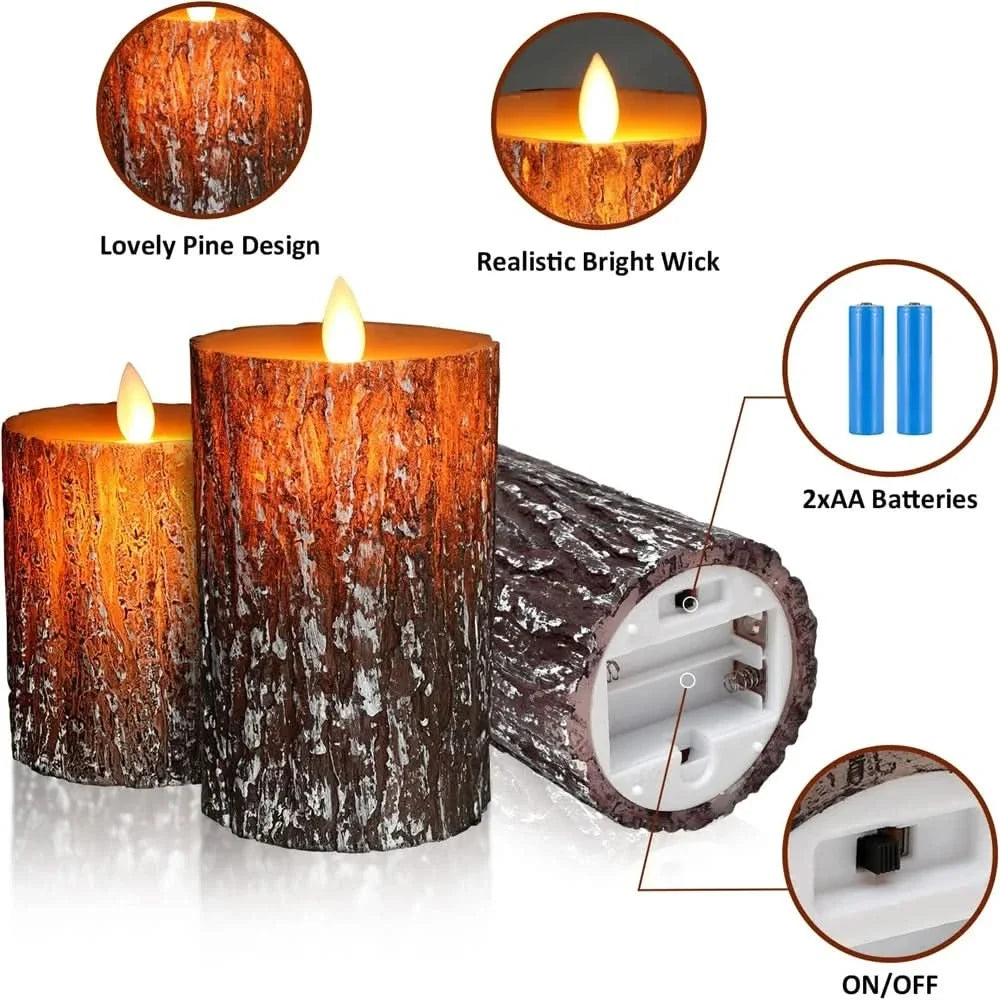 Tea Lights Flameless LED Warm White Battery-Powered