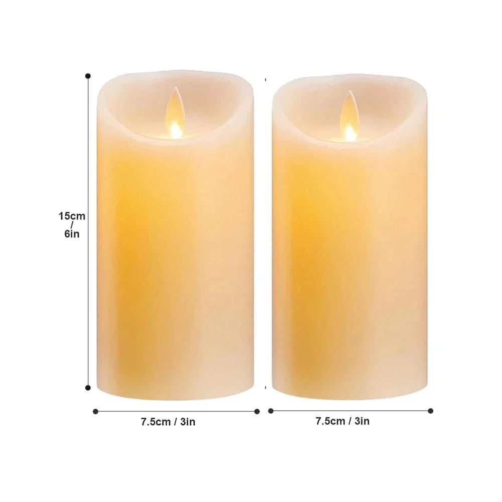 Tea Lights Flameless LED Warm White Battery-Powered