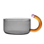 Tea Set Borosilicate Glass Colorful Dishwasher Safe