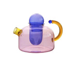 Tea Set Borosilicate Glass Teapot With Integrated Filter