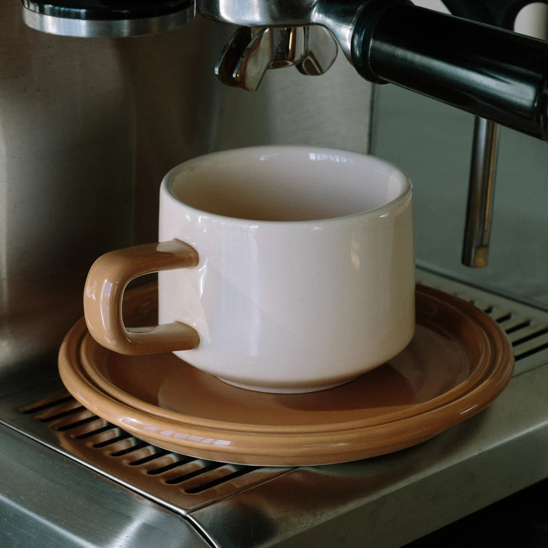 Teacup And Saucer Heat-Resistant Ceramic