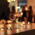 Tealight Candles Flameless LED 3D Wick Remote & Timer