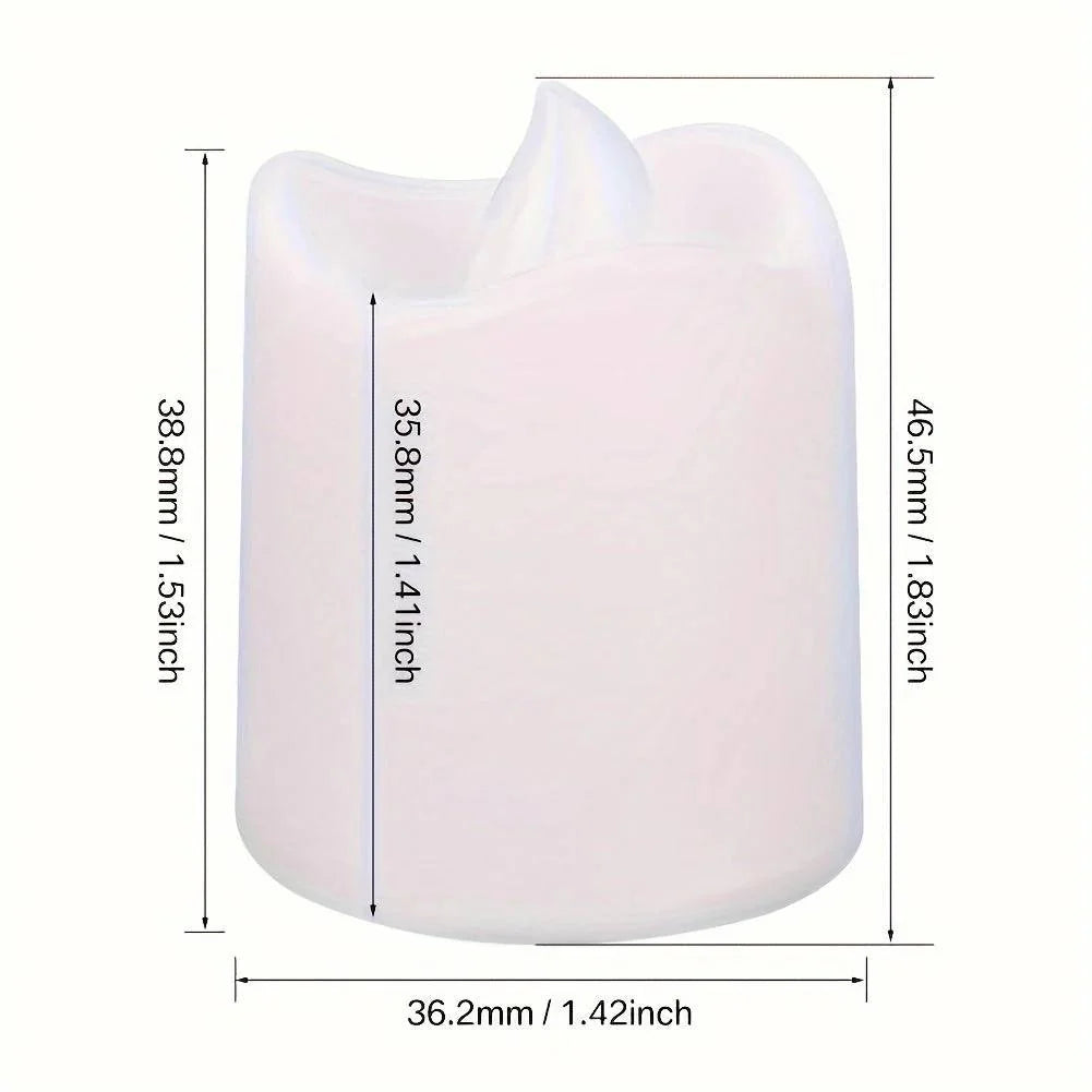 Tealight Candles Realistic Flicker LED Battery Operated