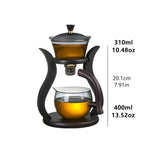 Teapot Heat-Resistant Glass Magnetic Drip & Built-In Filter 600ml