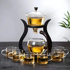 Teapot Heat-Resistant Glass Magnetic Drip & Built-In Filter 600ml