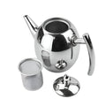 Teapot Stainless Steel Built-In Strainer & Drip-Reducing Spout