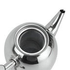 Teapot Stainless Steel Built-In Strainer & Drip-Reducing Spout