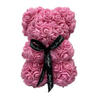 Teddy Bear Foam Roses 9.8 Inch Long-Lasting
