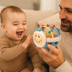 Teething Ball Textured Surface & Movable Rings BPA-Free