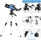 Telescope Refractor 70mm Adjustable Tripod