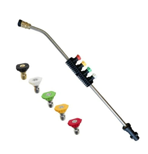 Telescopic Cleaning Pole Adjustable Brass & Stainless Steel