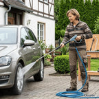 Telescopic Cleaning Pole Adjustable Brass & Stainless Steel