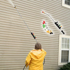 Telescopic Cleaning Pole Adjustable Brass & Stainless Steel