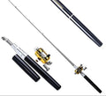 Telescopic Fishing Rod Set Compact Lightweight Durable Composite