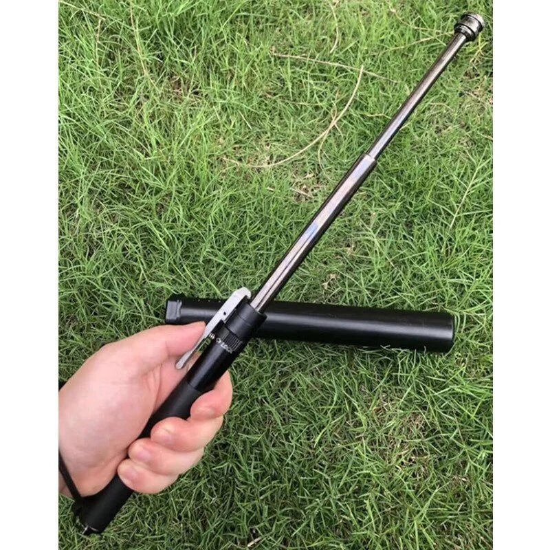 Telescopic Self-Defense Stick Instant Extend Ergonomic Grip
