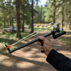 Telescopic Slingshot Integrated Laser Sight Adjustable Aviation Aluminum