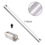 Telescopic Staff Quick Extend Stainless Steel Compact