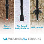 Telescopic Trekking Pole Ultralight Adjustable EVA Foam Grip
