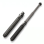 Telescopic Walking Stick Spring-Loaded Alloy Steel & Non-Slip Handle