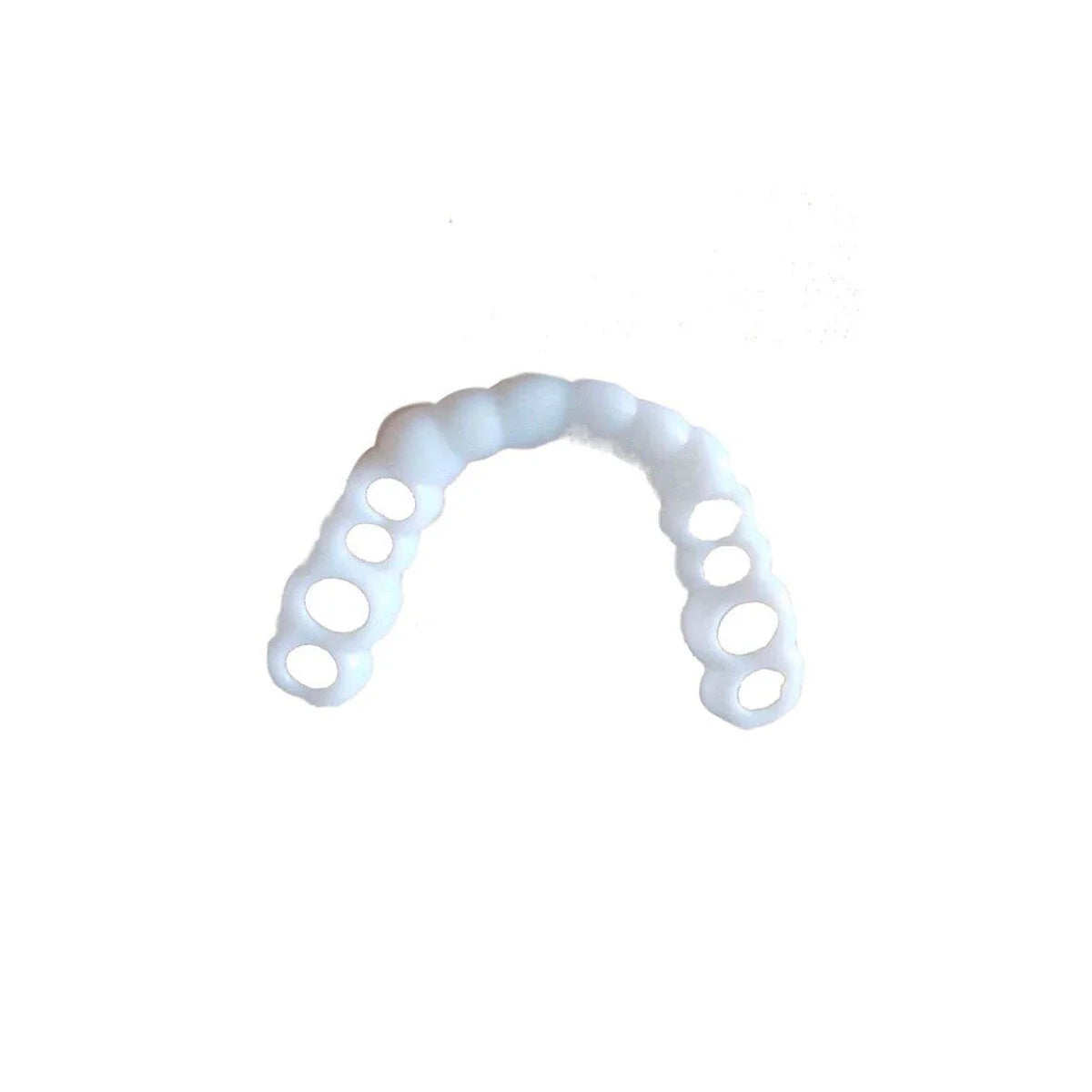 Temporary Denture Flexible Silicone Natural-Looking & Universal Fit
