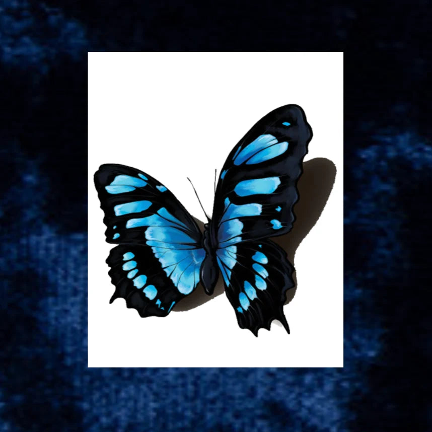 Temporary Tattoo 3D Realistic Water-Activated