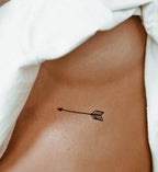 Temporary Tattoo Minimal Arrow Water Transfer