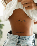 Temporary Tattoo Sheet Realistic Ink Water-Transfer 7-Day Wear