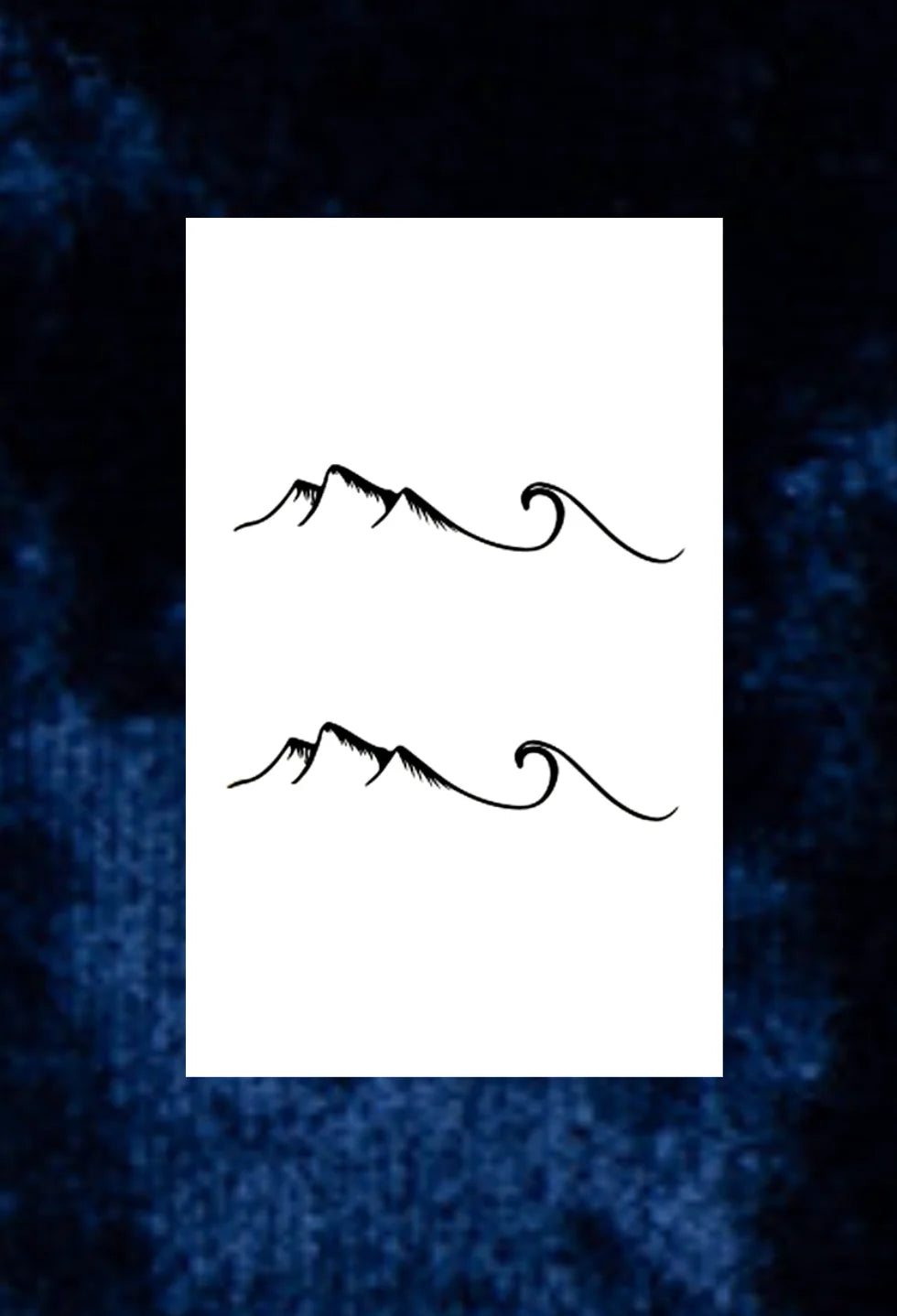 Temporary Tattoo Sheet Water-Transfer 7-Day Wear