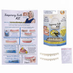 Temporary Teeth Cover Slip-On Natural-Looking Lightweight