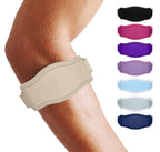Tennis Elbow Brace Adjustable 3-Strap Breathable Moisture-Wicking