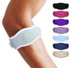 Tennis Elbow Brace Adjustable 3-Strap Breathable Moisture-Wicking