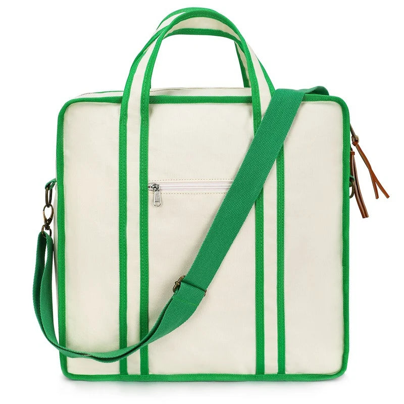 Tennis Racket Carry Bag Multi-Compartment Durable Fabric
