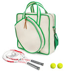 Tennis Racket Carry Bag Multi-Compartment Durable Fabric