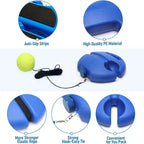 Tennis Trainer Adjustable Rebound Strength Portable Base