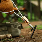 Tent Guy Line Integrated Pulley Reflective Threads