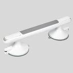 Textured Concave Grip & Suction-Cup Lock Shower Grab Bar (Drill-Free)