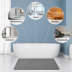 Textured Non-Slip Shower Mat (Integrated Drainage)