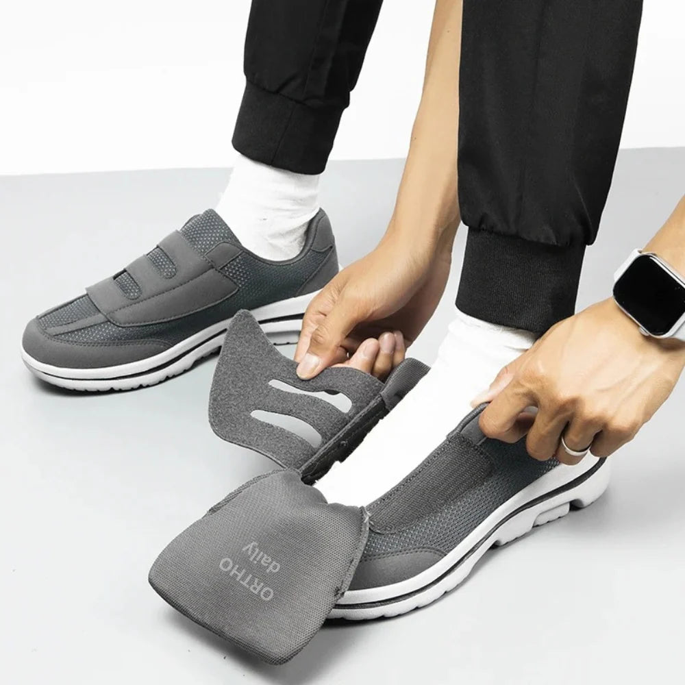 Therapeutic Shoes Extra-Wide Adjustable Velcro & Breathable Mesh